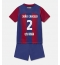 Fotbollsset Barn Barcelona Joao Cancelo #2 Hemmatröja 2023-24 Mini-Kit Kortärmad (+ korta byxor)