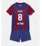 Fotbollsset Barn Barcelona Pedri Gonzalez #8 Hemmatröja 2023-24 Mini-Kit Kortärmad (+ korta byxor)