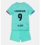 Fotbollsset Barn Barcelona Robert Lewandowski #9 Tredje Tröja 2023-24 Mini-Kit Kortärmad (+ korta byxor)
