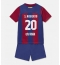Fotbollsset Barn Barcelona Sergi Roberto #20 Hemmatröja 2023-24 Mini-Kit Kortärmad (+ korta byxor)