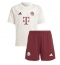 Fotbollsset Barn Bayern Munich Alphonso Davies #19 Tredje Tröja 2023-24 Mini-Kit Kortärmad (+ korta byxor)