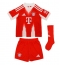 Fotbollsset Barn Bayern Munich Jamal Musiala #10 Hemmatröja 2025-26 Mini-Kit Kortärmad (+ korta byxor)
