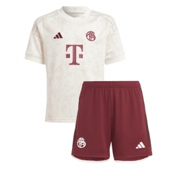 Fotbollsset Barn Bayern Munich Tredje Tröja 2023-24 Mini-Kit Kortärmad (+ korta byxor)