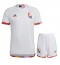Fotbollsset Barn Belgien Bortatröja VM 2022 Mini-Kit Kortärmad (+ korta byxor)