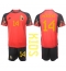 Fotbollsset Barn Belgien Dries Mertens #14 Hemmatröja VM 2022 Mini-Kit Kortärmad (+ korta byxor)