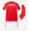 Fotbollsset Barn Benfica Hemmatröja 2025-26 Mini-Kit Kortärmad (+ korta byxor)