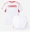 Fotbollsset Barn Benfica Tredje Tröja 2025-26 Mini-Kit Kortärmad (+ korta byxor)