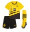 Fotbollsset Barn Borussia Dortmund Donyell Malen #21 Hemmatröja 2023-24 Mini-Kit Kortärmad (+ korta byxor)