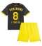 Fotbollsset Barn Borussia Dortmund Felix Nmecha #8 Bortatröja 2023-24 Mini-Kit Kortärmad (+ korta byxor)