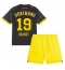 Fotbollsset Barn Borussia Dortmund Julian Brandt #19 Bortatröja 2023-24 Mini-Kit Kortärmad (+ korta byxor)