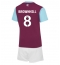 Fotbollsset Barn Burnley Josh Brownhill #8 Hemmatröja 2024-25 Mini-Kit Kortärmad (+ korta byxor)
