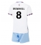 Fotbollsset Barn Burnley Josh Brownhill #8 Tredje Tröja 2024-25 Mini-Kit Kortärmad (+ korta byxor)