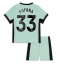 Fotbollsset Barn Chelsea Wesley Fofana #33 Tredje Tröja 2023-24 Mini-Kit Kortärmad (+ korta byxor)