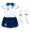 Fotbollsset Barn England Bukayo Saka #17 Hemmatröja VM 2022 Mini-Kit Kortärmad (+ korta byxor)