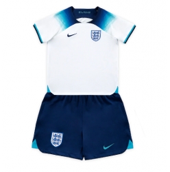 Fotbollsset Barn England Hemmatröja VM 2022 Mini-Kit Kortärmad (+ korta byxor)