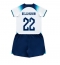 Fotbollsset Barn England Jude Bellingham #22 Hemmatröja VM 2022 Mini-Kit Kortärmad (+ korta byxor)