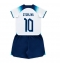 Fotbollsset Barn England Raheem Sterling #10 Hemmatröja VM 2022 Mini-Kit Kortärmad (+ korta byxor)