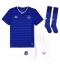 Fotbollsset Barn Everton Iliman Ndiaye #10 Hemmatröja 2025-26 Mini-Kit Kortärmad (+ korta byxor)