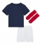 Fotbollsset Barn Frankrike Hemmatröja VM 2022 Mini-Kit Kortärmad (+ korta byxor)