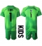 Fotbollsset Barn Frankrike Hugo Lloris #1 Målvakt Bortatröja VM 2022 Mini-Kit Kortärmad (+ korta byxor)