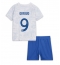 Fotbollsset Barn Frankrike Olivier Giroud #9 Bortatröja VM 2022 Mini-Kit Kortärmad (+ korta byxor)