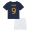 Fotbollsset Barn Frankrike Olivier Giroud #9 Hemmatröja VM 2022 Mini-Kit Kortärmad (+ korta byxor)