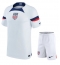 Fotbollsset Barn Förenta staterna Hemmatröja VM 2022 Mini-Kit Kortärmad (+ korta byxor)