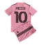 Fotbollsset Barn Inter Miami Lionel Messi #10 Hemmatröja 2023-24 Mini-Kit Kortärmad (+ korta byxor)