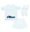 Fotbollsset Barn Inter Milan Bortatröja 2025-26 Mini-Kit Kortärmad (+ korta byxor)