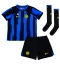 Fotbollsset Barn Inter Milan Henrikh Mkhitaryan #22 Hemmatröja 2023-24 Mini-Kit Kortärmad (+ korta byxor)