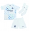 Fotbollsset Barn Inter Milan Lautaro Martinez #10 Bortatröja 2025-26 Mini-Kit Kortärmad (+ korta byxor)