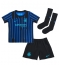 Fotbollsset Barn Inter Milan Nicolo Barella #23 Hemmatröja 2025-26 Mini-Kit Kortärmad (+ korta byxor)