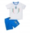 Fotbollsset Barn Italien Bortatröja 2022 Mini-Kit Kortärmad (+ korta byxor)