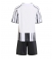 Fotbollsset Barn Juventus Hemmatröja 2025-26 Mini-Kit Kortärmad (+ korta byxor)