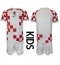 Fotbollsset Barn Kroatien Hemmatröja VM 2022 Mini-Kit Kortärmad (+ korta byxor)