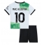 Fotbollsset Barn Liverpool Alexis Mac Allister #10 Bortatröja 2023-24 Mini-Kit Kortärmad (+ korta byxor)