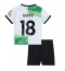 Fotbollsset Barn Liverpool Cody Gakpo #18 Bortatröja 2023-24 Mini-Kit Kortärmad (+ korta byxor)