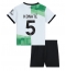 Fotbollsset Barn Liverpool Ibrahima Konate #5 Bortatröja 2023-24 Mini-Kit Kortärmad (+ korta byxor)