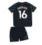 Fotbollsset Barn Manchester City Rodri Hernandez #16 Tredje Tröja 2023-24 Mini-Kit Kortärmad (+ korta byxor)