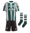 Fotbollsset Barn Manchester United Casemiro #18 Bortatröja 2023-24 Mini-Kit Kortärmad (+ korta byxor)