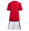 Fotbollsset Barn Manchester United Hemmatröja 2023-24 Mini-Kit Kortärmad (+ korta byxor)