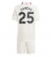 Fotbollsset Barn Manchester United Jadon Sancho #25 Tredje Tröja 2023-24 Mini-Kit Kortärmad (+ korta byxor)