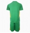Fotbollsset Barn Manchester United Målvakt Tredje Tröja 2024-25 Mini-Kit Kortärmad (+ korta byxor)