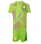 Fotbollsset Barn Mexiko Målvakt Bortatröja Copa America 2024 Mini-Kit Kortärmad (+ korta byxor)