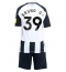 Fotbollsset Barn Newcastle United Bruno Guimaraes #39 Hemmatröja 2024-25 Mini-Kit Kortärmad (+ korta byxor)
