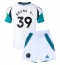 Fotbollsset Barn Newcastle United Bruno Guimaraes #39 Tredje Tröja 2024-25 Mini-Kit Kortärmad (+ korta byxor)