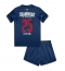 Fotbollsset Barn Paris Saint-Germain Hemmatröja 2024-25 UCL Champions Mini-Kit Kortärmad (+ korta byxor)