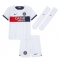 Fotbollsset Barn Paris Saint-Germain Kylian Mbappe #7 Bortatröja 2023-24 Mini-Kit Kortärmad (+ korta byxor)
