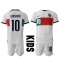 Fotbollsset Barn Portugal Bernardo Silva #10 Bortatröja VM 2022 Mini-Kit Kortärmad (+ korta byxor)