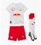 Fotbollsset Barn RB Leipzig Xavi Simons #10 Hemmatröja 2025-26 Mini-Kit Kortärmad (+ korta byxor)